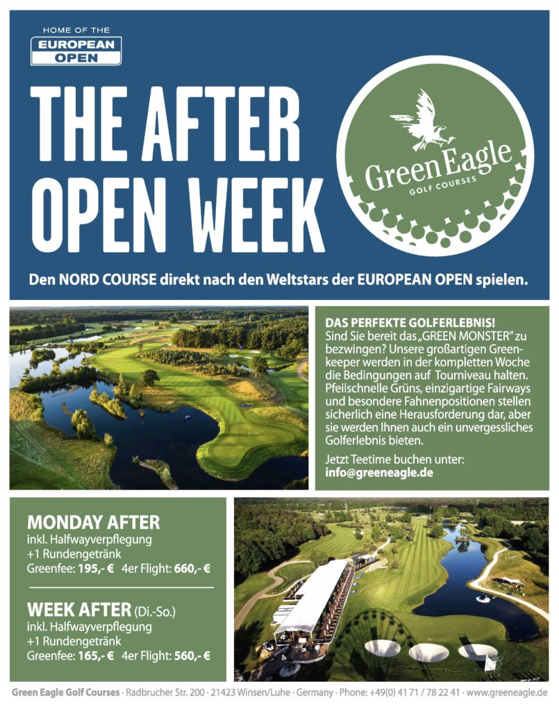 THE AFTER OPEN WEEK